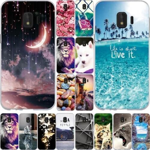 Soft TPU Case For Samsung J2 Core Cute Silicone Case Cover Back For Samsung Galaxy J2 Core 2018 J 2 SM-J260F J260F J260