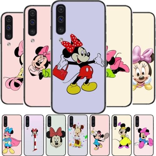 Baby Mickey Mouse Phone cover hull For SamSung Galaxy S8 S9 S10E S20 S21 S5 S30 Plus S20 fe 5G Lite Ultra black soft case