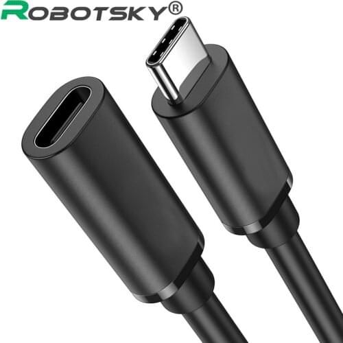 HD 4K 60Hz PD 5A USB3.1 Type-C Extension Cable 100W USB-C Gen 2 10Gbps Extender Cord For Macbook Nintendo Switch SAMSUNG Laptop