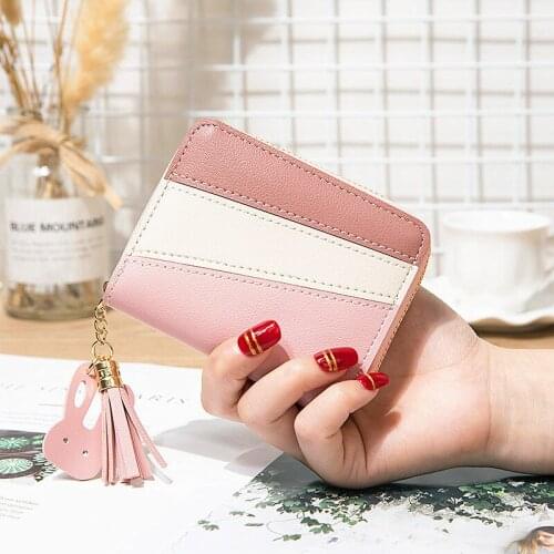 Women PU Leather Quality Wallets Small Leather Purse Ladies Casual Light Mini Card Bag For Women Female Purse Money Clip Wallet