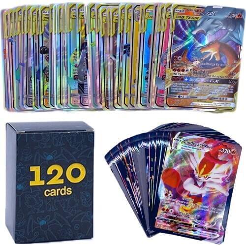 Pokemons GX card Shining TAKARA TOMY TAG TEAM VAMX Cards Game Battle Carte Trading Children Toy