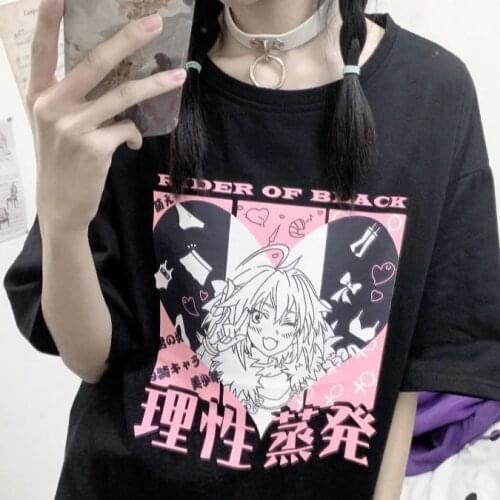 Summer New Young girl print Fashion T Shirt Women Harajuku Short Sleeve Fun Ulzzang T-Shirt Cute Tshirt Cartoon Top Tees Female