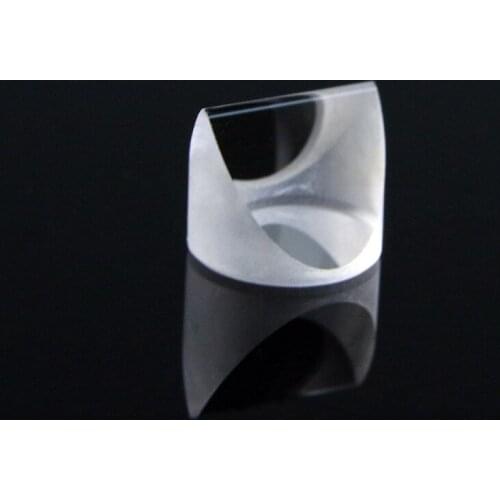 Linear Good Spot Diameter 1mm Divergence Angle 75 Degree Optical Glass Powell Lens