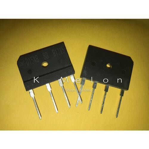 5pcs D15XB80 = D15XB60 T15XB60 15A 600V/800V Power Bridge Rectifier