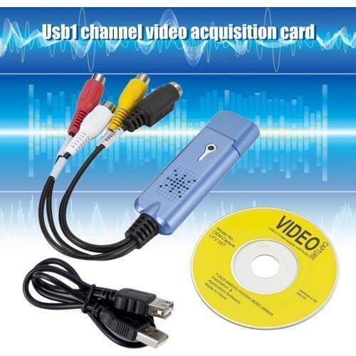 VHS to Digital File Converter USB 2.0 to Video Grabber for Computer TV Box New Arrival