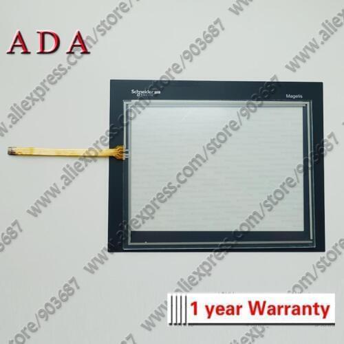 HMIGTO5315 Touch Screen Panel Glass Digitizer for HMIGTO5315 Touchpad with Overlay (protective film)