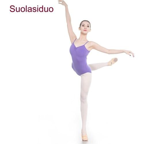 Light Purple Ballet Training Gymnastics Dancewear Skirt Competition Dance Skirt for Girls Stage Performance Practise Leotards