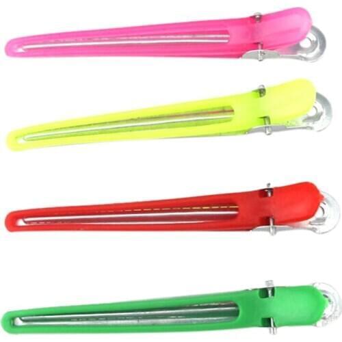 Clips Clamps Hair Styling Grip for Women Girls Wholesale 12 Pcs/Bag Hair Clips Colorful Hairdressing Salon Sectioning