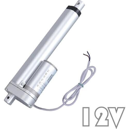 12v electric Linear actuator Metal Gear Linear Motor Controller 50mm 100mm 150mm 200mm 250mm Stroke 100/200/300/500/700/1000N