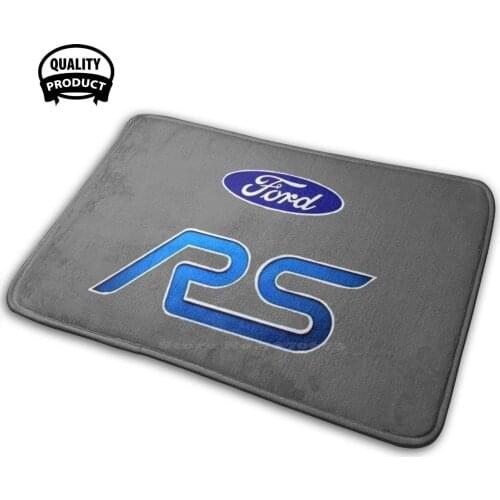 Ford Rs Logo 3D Soft Non-Slip Mat Rug Carpet Cushion Rs Cars Rs Logo On A Rally Team World Rally Ships Wrc Cosworth Escort