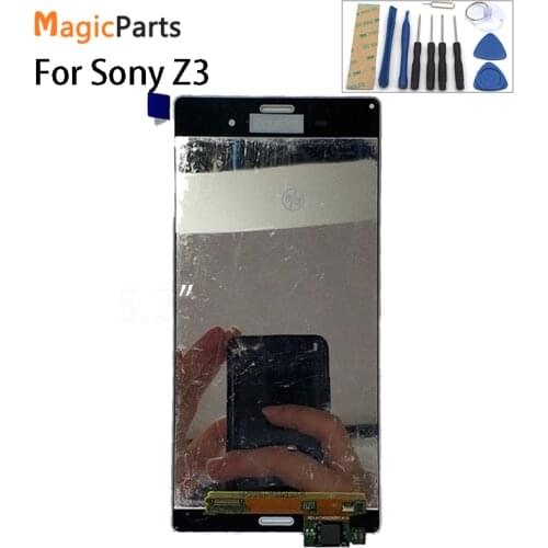 5.2'' LCD For SONY Xperia Z3 LCD Display Touch Screen D6603 D6616 D6653 D6683 LCD Replacement for SONY Xperia Z3 LCD Dual D6633