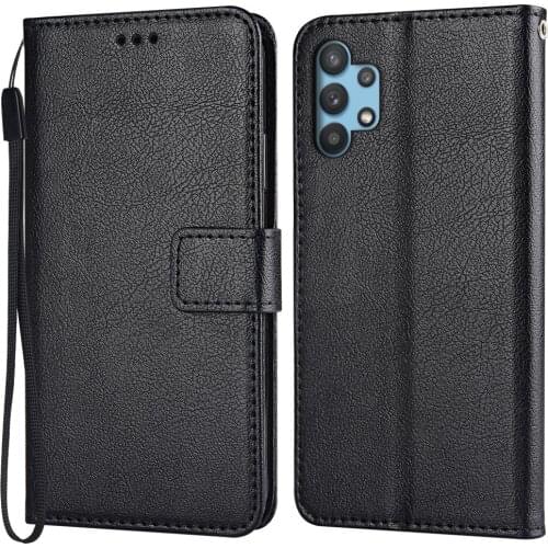 Flip Leather Case for Samsung Galaxy A32 4G A325 A325F SM-A325F 6.4'' Vintage Wallet Phone Case for Galaxy A32 4g Funda Cover