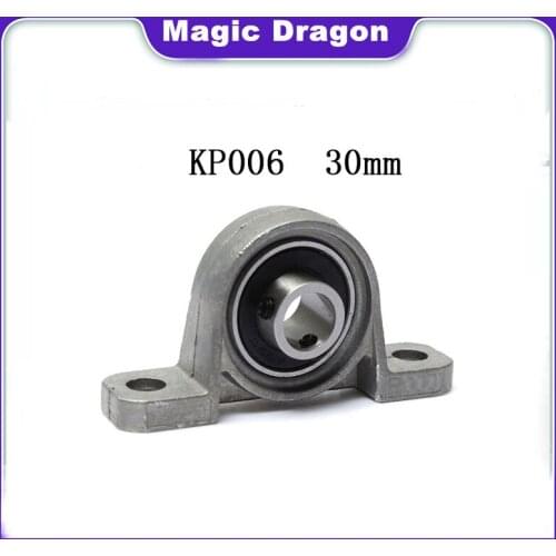 KP006 30mm High quality insert bearing shaft support Spherical roller zinc alloy mounted bearings pillow block housing