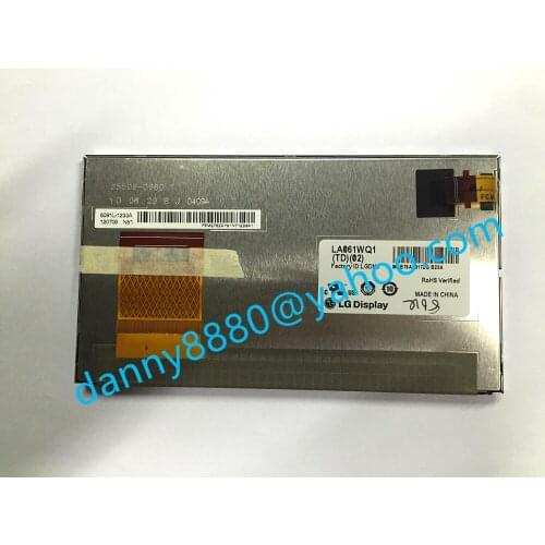 LA061WQ1(TD)(01) LA061WQ1(TD)(02) LA061WQ1-TD01 LA061WQ1-TD02 Original 6.1 inch LCD Display Screen 480*272 TFT LCD