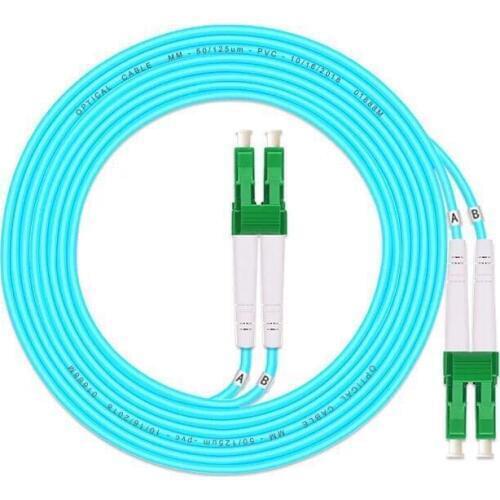 LC/APC-LC/APC Multi-Mode OM3 Fiber Cable Multimode Duplex Fiber Optical Jumper Patch Cord 3M 5M 10M15M 20M 25m