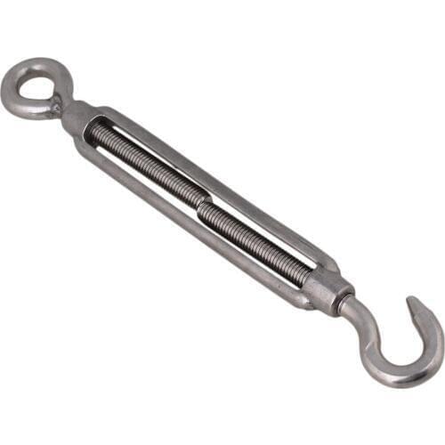 M10 Hook & Eye Turnbuckle Adjust Chain Rigging Stainless Steel 304 Best Strength