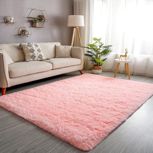 Ultra Soft Shaggy Rugs Fluffy Carpet for Room Non-Slip Modern Plush Area Rugs Rectangular Home Decor Shag Rug Living Room Carpet