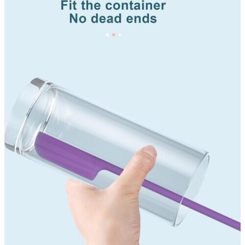 6pcs 6/9/12 Inch Food Grade Silicone Spatula Set Reusable Scrapers For Lotion Foundation Lip Gloss Nail Polish Mustard Ketchup