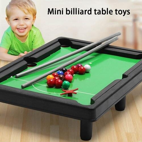 Home Party Games Table Toys For Children Mini Billiards Snooker Toy Learn Kids Boys Parent Child Interaction Game Education Toys