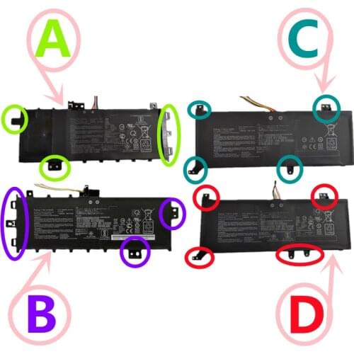 Original C21N1818 B21N1818 Battery For Asus VivoBook Pro 14 15 X412DA A412FA X412FJ R424FA X509JA X509MA X509UA X512UB F509FA