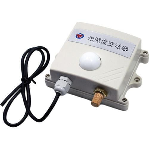 RS485 0-20WLux Illuminance,temperature and humidity three-in-one Transmitter Temperature and humidity light intensity sensor