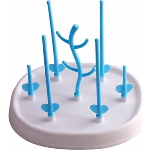 Baby Bottle Drying Rack Antibiotic Drainer Dryer Rack Shelf Feeding Holder Stand Health Safe Drain bottles rack