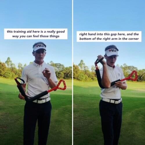 Golf Swing Trainer Indoor Outdoor Swing Plane Motion Corrector Golf Spinner Golf Practice Suitable For Golf Enthusiasts