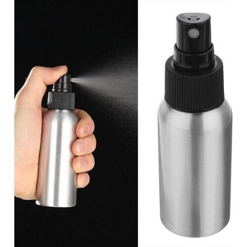 100ml/50ml Mini Aluminum Cosmetic Emulsion Perfume Atomizer Empty Spray Bottle