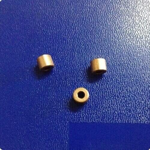 2.3*6*5mm Copper base powder metallurgical parts Powder Metallurgy oil bushing porous bearing Sintered copper sleeve