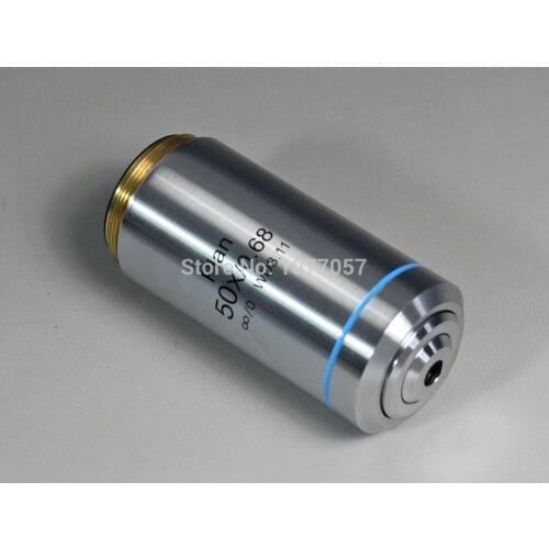 Free shipping,LWD 50X Plan Infinite Metallurgical Objective Parfocal 60mm,suit for CFI-60microscope for replacing LU Plan Fluor