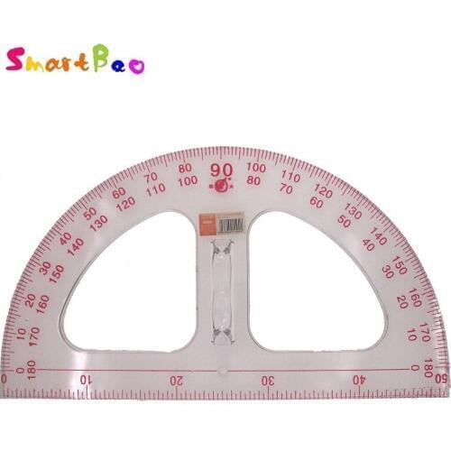 50cm goniasmometer extra large goniasmometer transparent goniasmometer plastic protractor teaching supplies