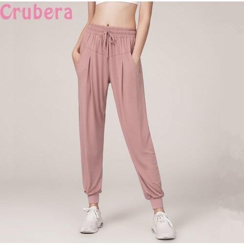 Crubera Women's Trousers Harem Pants