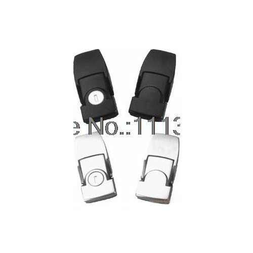 Zinc Alloy DKS-2 Toggle Latch lock Hasp Lock for Industrial Box Cabinet hasp toggle latch lock Bright Chrome Color with key 5 PC