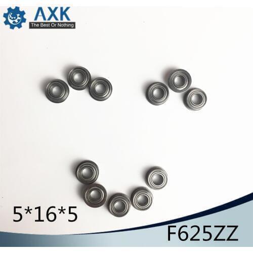 F687ZZ Flange Bearing 7x14x5 mm ABEC-1 ( 10 PCS ) F687 Z ZZ Flanged Ball Bearings