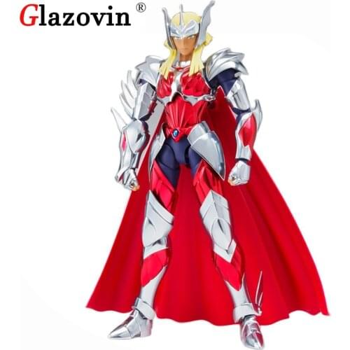 Glazovin JM Model Saint Seiya Cloth Myth EX 2.0 God Warrior Merak Beta Hagen Metal Armor Action Figure Toy For Children