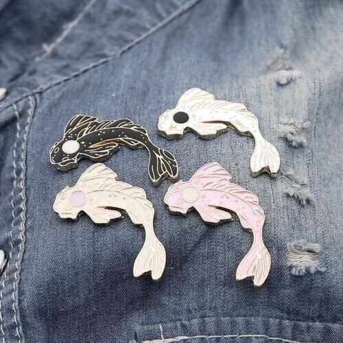 Cute Enamel Pins Custom Cartoon Brooches Lapel Pin Shirt Bag Funny Animal Badge Jewelry Gift Fans Friends