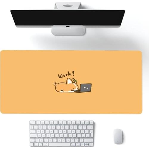 Cute Mouse Pad Comtuper Desk Mat Large XXL Mousepad Kawaii Gaming Accessoroes Laptop Gamer Keyboard MacBook Waterproof desk mat