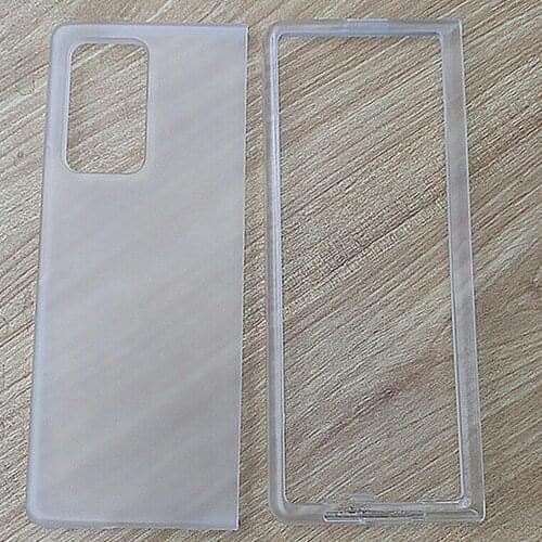 Mobile Phone Transparent Frosted Protective Case Shockproof Phone Z 2 Hard For Samsung Fold 5G Galaxy Mobile Case Suitable L0X7