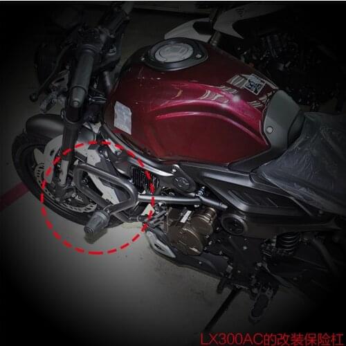 Motorcycle Lx300-6c Retro Bumper 300ac Competitive Bar Stunt Bar Anti Falling Bar Apply for Loncin Voge