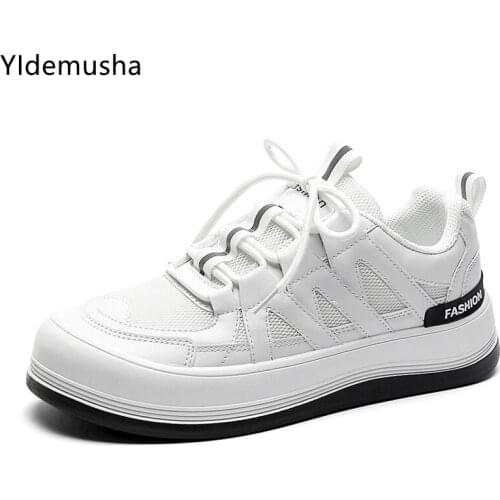 Mens Shoes Summer Version Fashion Mesh Shoes Men Casual All-match Mens Vulcanize Sneakers Student Trendy Shoes Menssneakers