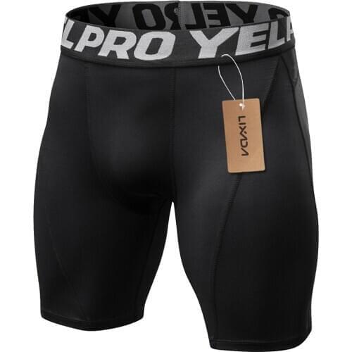 3 Pcs New MenS Running Shorts Compression Shorts Active Workout Underwear Quick Drying Sports Men Shorts Jogging Gym Shorts Men