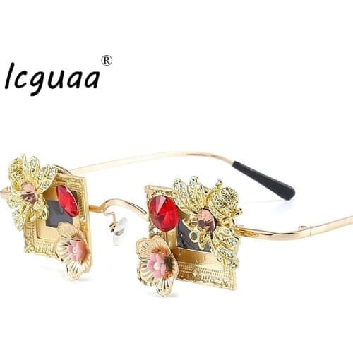 Mens Womens Small Square Sunglasses Men 2021 Luxury Brand designer Eye Protection Glasses Shade