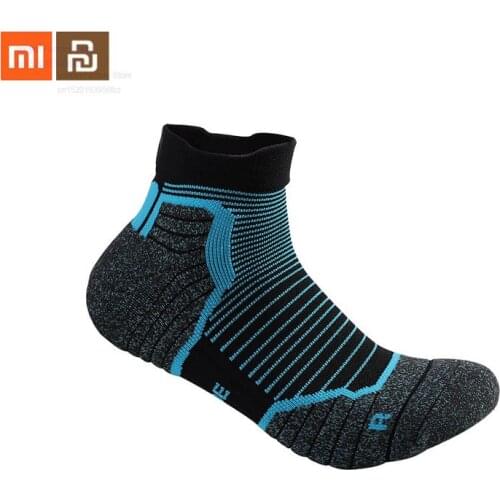 2PCS xiaomi youpin racing long-distance running men and women running socks couple road riding socks outdoor sports socks smart