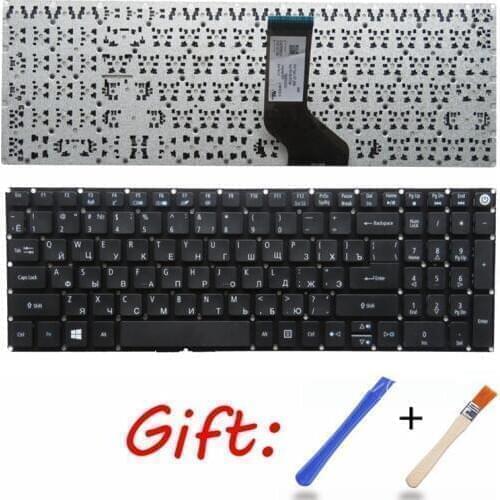New Russian RU laptop keyboard for Acer Aspire 5 A515-51 A515-51G A517 A517-51-5832 black