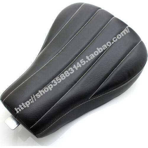 Motorcycle Driver Front Leather Pillow solo Seat Cushion For Harley Sportster Forty Eight XL 883 72 48 New 2004-2015