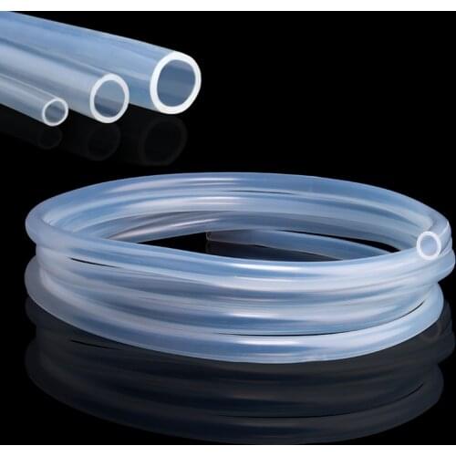 1/3/5 Meters Silicone hose Transparent Food Grade pipe 2mm 4mm 6mm 8mm10mm 12mm pipe Rubber hose Aquarium Soft Tubing Hose