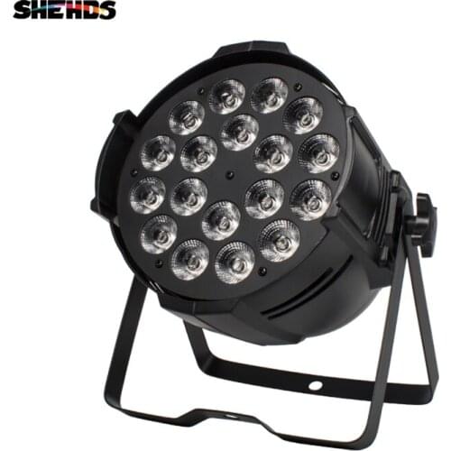 Aluminum Alloy LED Par 54x4W DMX512 Stage Effect Lighting For Disco DJ Party Dance Floor Disco Ball