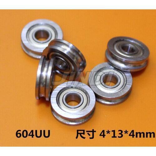 3D printer U type groove bearing U604 type groove bearing U624ZZ 4*13*4mm size precision stage