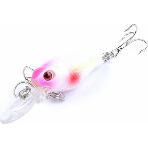 Hard Fishing Wobbler Lure Bait Bass Swimbait Artificial Tackle