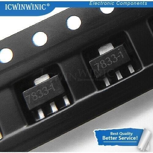 10piece HT7833-1 HT7833 SOT89 SOT 7833-1 SMD 7833-A 7833 new original In Stock